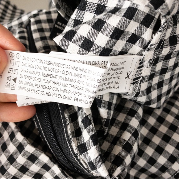 Foever 21 Check Plaid Gingham Mini Ruffle Skirt - Picture 4 of 4